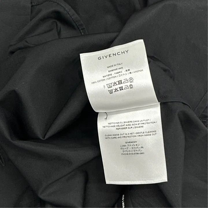 Givenchy Givenchy Black Sleeveless Button-Up Shirt Size US M / EU 48-50 / 2 - 3 Thumbnail