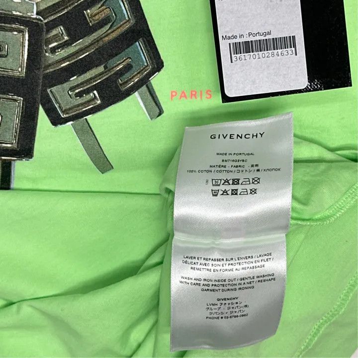 Givenchy Givenchy Logo Print Short Sleeve T-Shirt Size US XXL / EU 58 / 5 - 4 Thumbnail