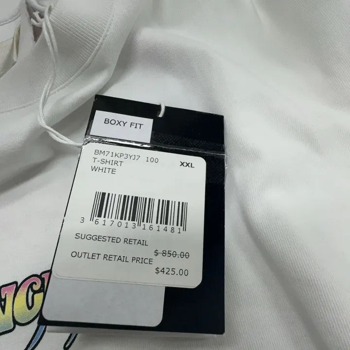 Givenchy Givenchy Short Sleeve Logo T-Shirt for Men Size US XXL / EU 58 / 5 - 7 Thumbnail