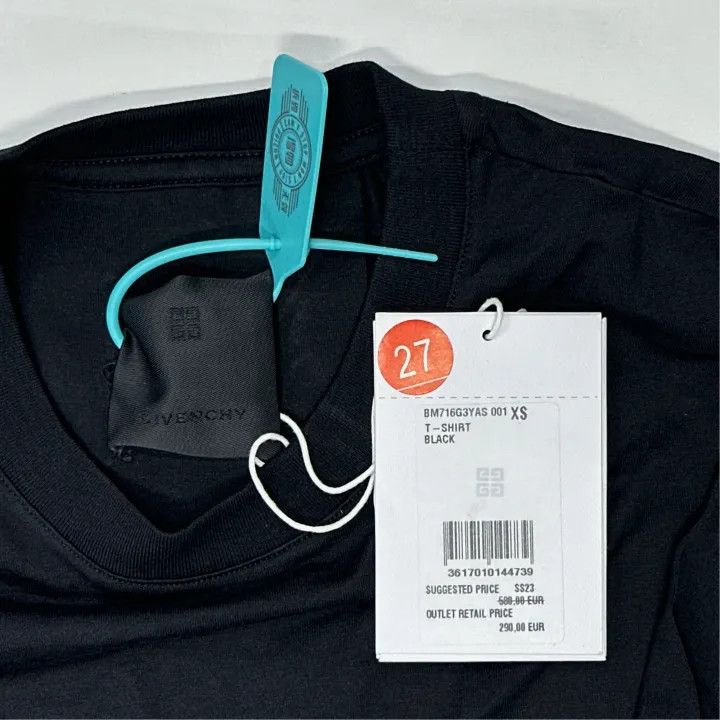 Givenchy Givenchy SS23 Letter Print Short Sleeve T-Shirt Size US XS / EU 42 / 0 - 2 Thumbnail