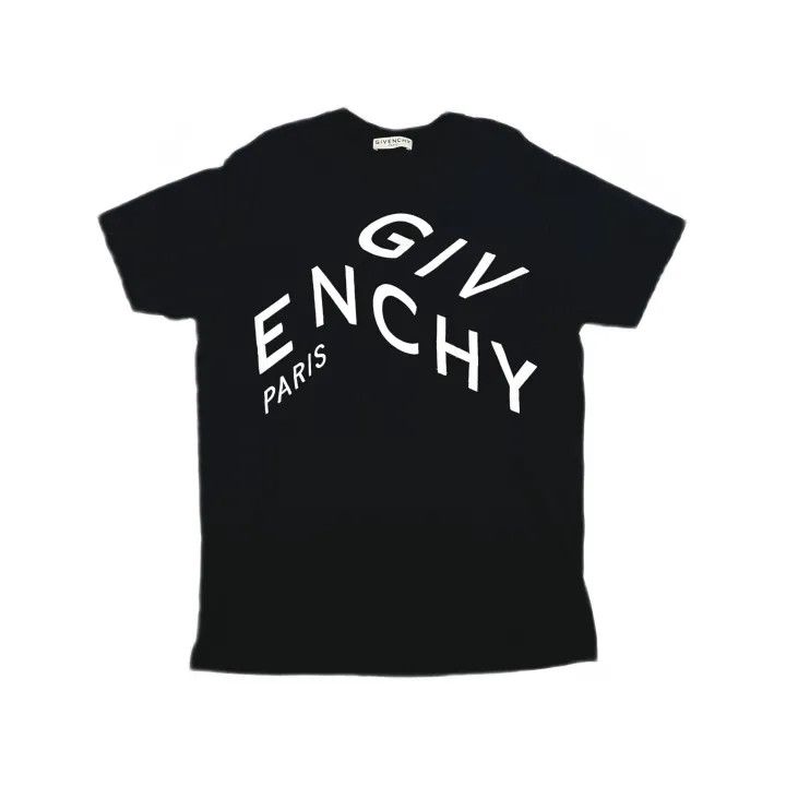 Givenchy Givenchy Black Logo Embroidered Short Sleeve T-Shirt Size US S / EU 44-46 / 1 - 2 Thumbnail