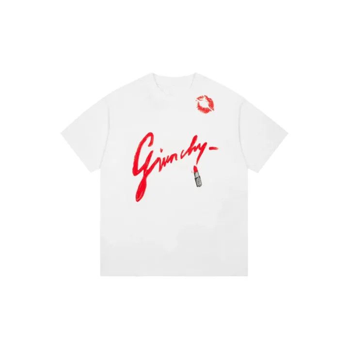 Givenchy Givenchy Logo Print Short Sleeve T-Shirt Size US M / EU 48-50 / 2 - 2 Thumbnail