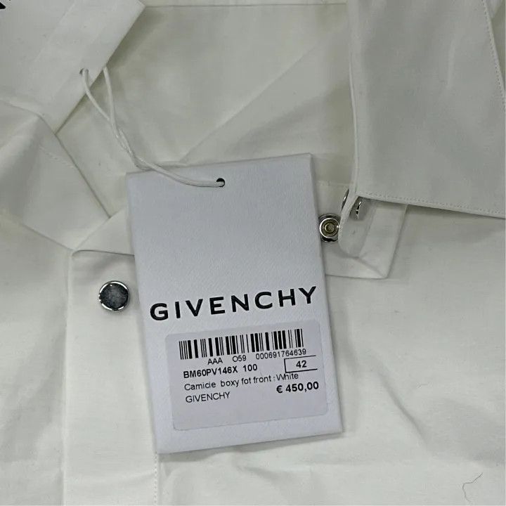 Givenchy Givenchy White Long Sleeve Shirt for Men Size US L / EU 52-54 / 3 - 5 Thumbnail