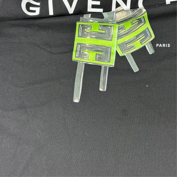 Givenchy Givenchy Black Graphic Short Sleeve T-Shirt Size US XS / EU 42 / 0 - 5 Thumbnail