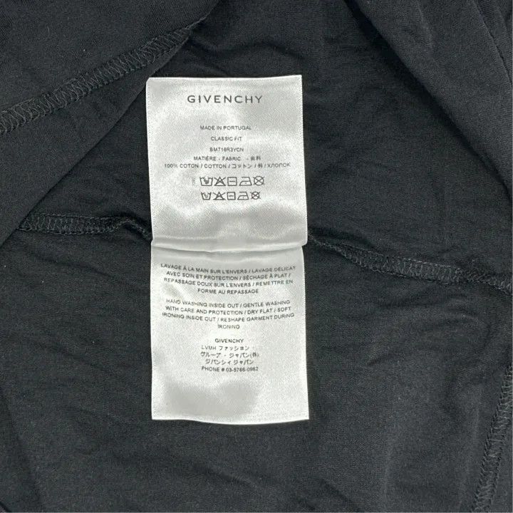 Givenchy Givenchy Black Short Sleeve T-Shirt Size US XL / EU 56 / 4 - 4 Thumbnail