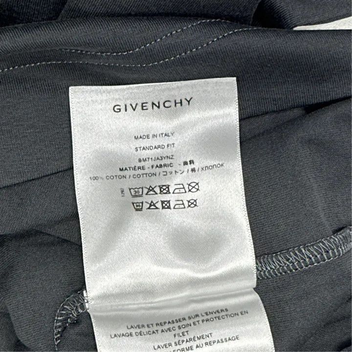 Givenchy Givenchy Gray Printed Short Sleeve T-Shirt Size US M / EU 48-50 / 2 - 2 Thumbnail