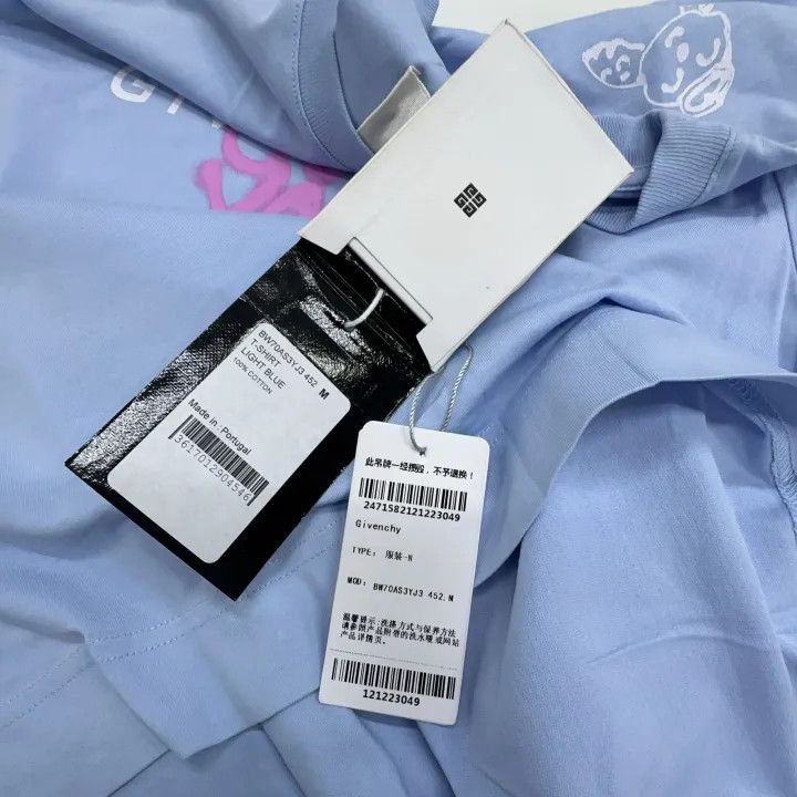 Givenchy Givenchy SS23 Letter Logo Printed T-Shirt Size US M / EU 48-50 / 2 - 2 Thumbnail