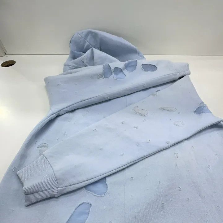 Givenchy Givenchy Distressed Hoodie with Logo Size US XS / EU 42 / 0 - 17 Thumbnail