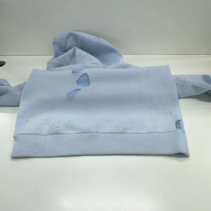 Givenchy Givenchy Distressed Hoodie with Logo Size US XS / EU 42 / 0 - 16 Thumbnail