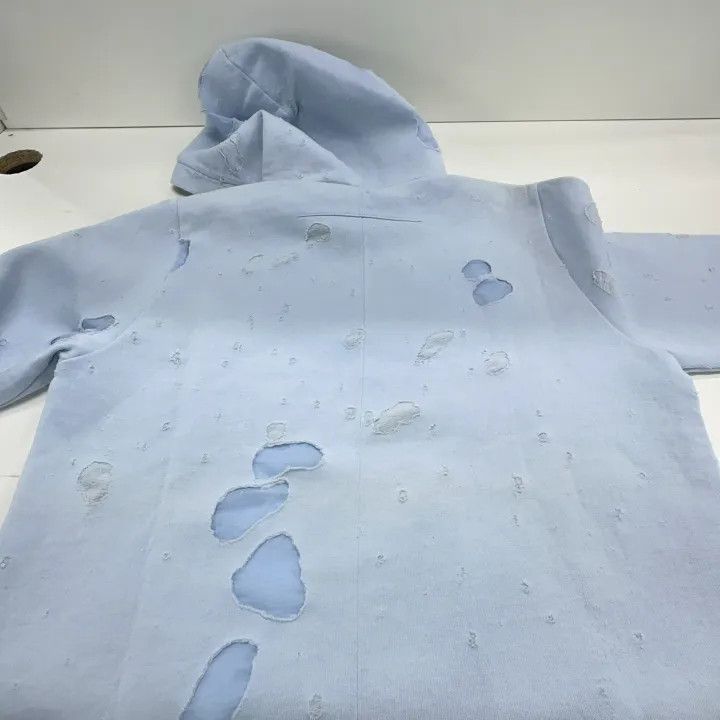 Givenchy Givenchy Distressed Hoodie with Logo Size US XS / EU 42 / 0 - 15 Thumbnail