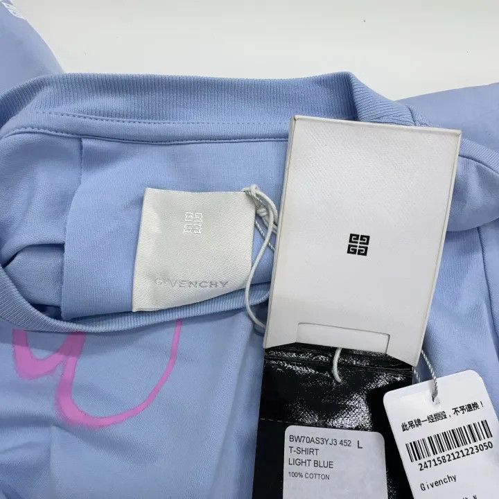 Givenchy Givenchy SS23 Letter Logo Print T-Shirt Size US L / EU 52-54 / 3 - 5 Thumbnail