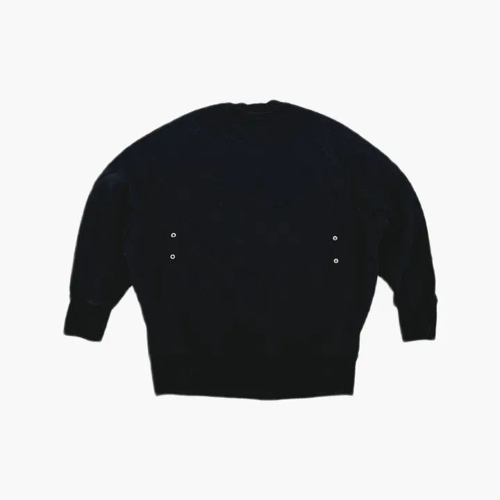 Givenchy Givenchy Black Logo Zip Detail Sweatshirt Size US XS / EU 42 / 0 - 3 Thumbnail