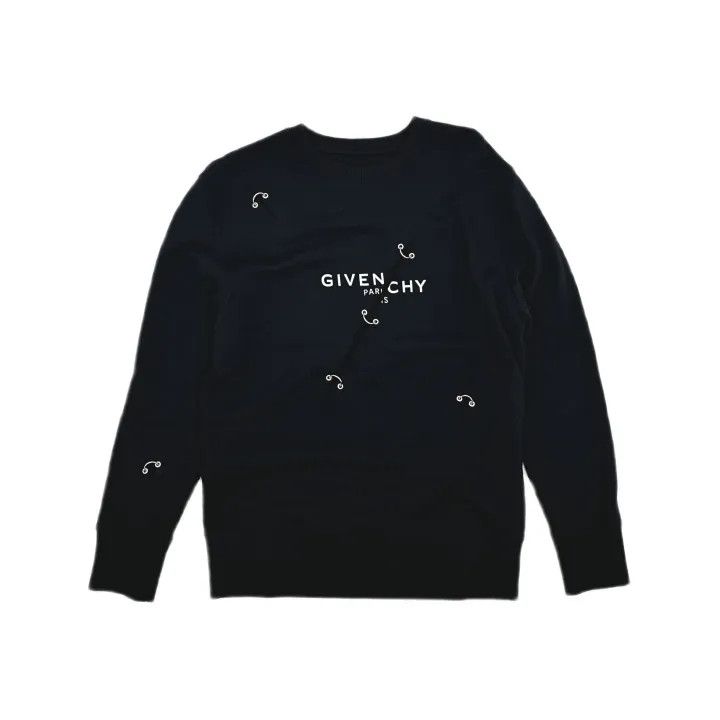 Givenchy Givenchy SS21 Black Long Sleeve Sweatshirt Size US L / EU 52-54 / 3 - 2 Thumbnail