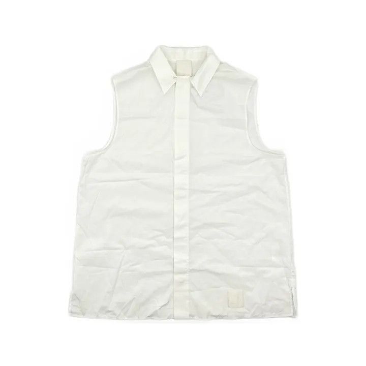 Givenchy Givenchy White Sleeveless Shirt for Men Size US M / EU 48-50 / 2 - 2 Thumbnail