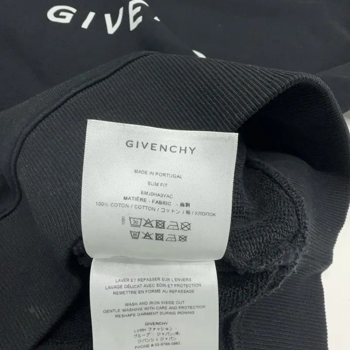 Givenchy Givenchy FW22 Black Long Sleeve Sweatshirt Size US XL / EU 56 / 4 - 6 Thumbnail