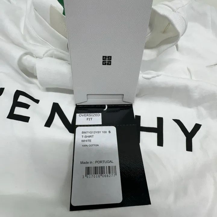 Givenchy Givenchy Logo Distressed Short Sleeve T-Shirt Size US S / EU 44-46 / 1 - 4 Thumbnail