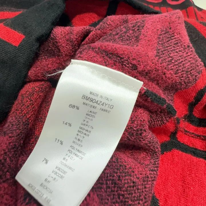 Givenchy Givenchy Classic Logo Knit Sweater Red Black Size US M / EU 48-50 / 2 - 4 Thumbnail