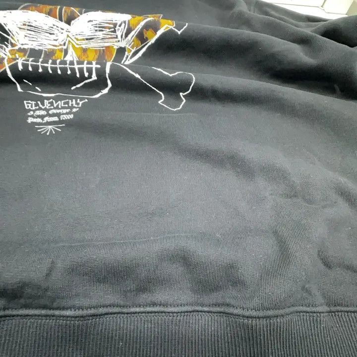 Givenchy Givenchy SS21 Black Skull Print Sweatshirt Size US S / EU 44-46 / 1 - 13 Thumbnail