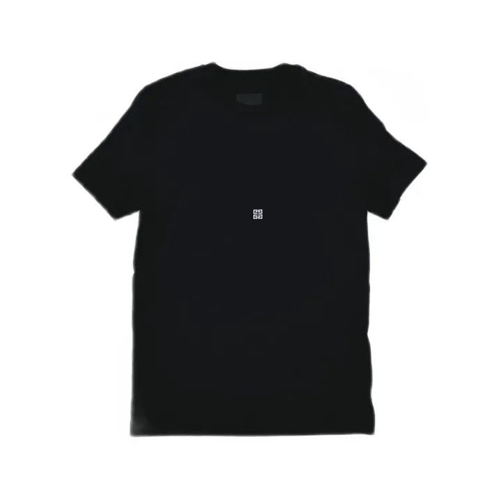 Givenchy Givenchy SS23 Black Logo Embroidered T-Shirt Size US M / EU 48-50 / 2 - 2 Thumbnail