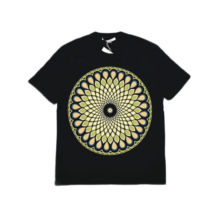 Givenchy Givenchy Black Graphic Print Short Sleeve T-Shirt Size US XL / EU 56 / 4 - 2 Thumbnail