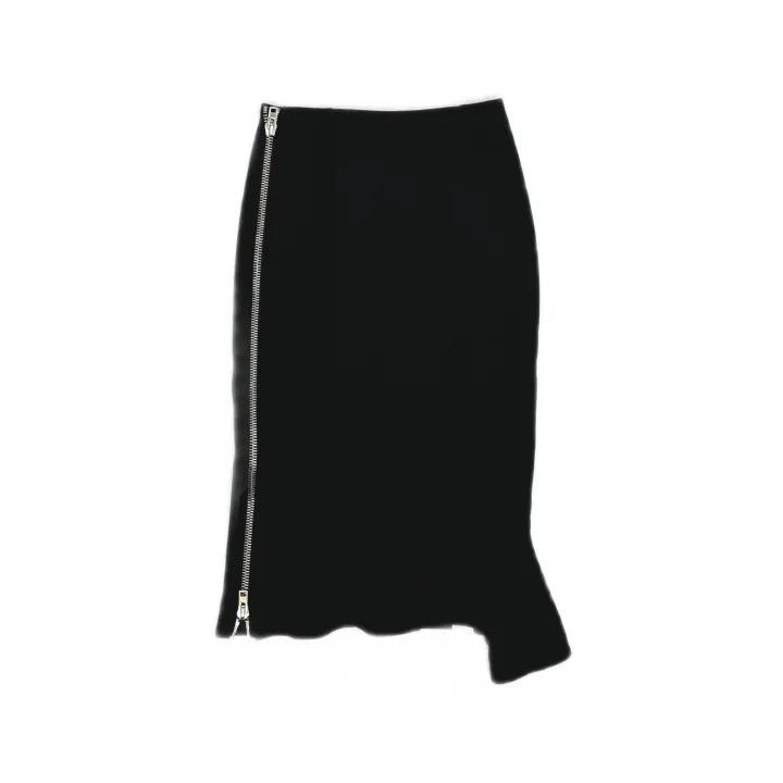 Givenchy Givenchy Stylish Versatile Solid Color Skirt Size US 36 / EU 52 - 2 Thumbnail