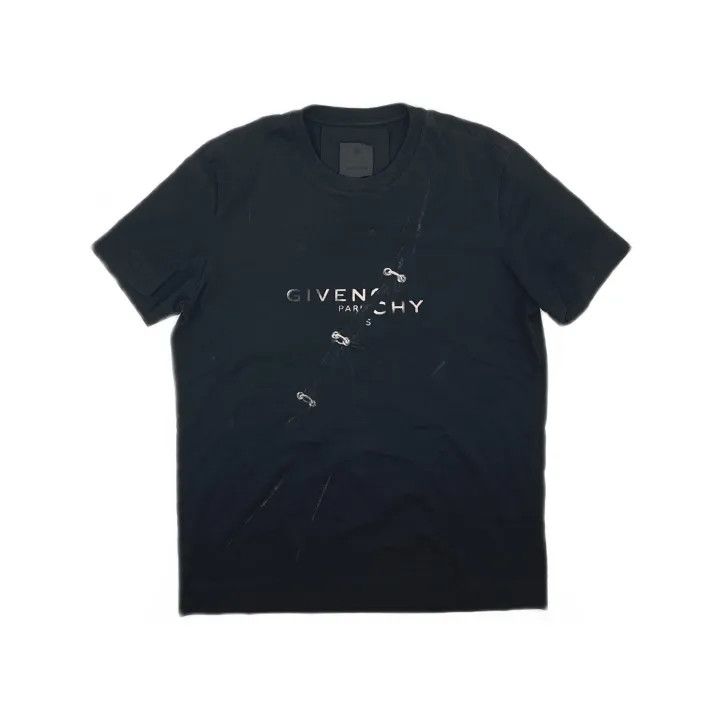 Givenchy Givenchy Black Casual Graphic Short Sleeve T-Shirt Size US L / EU 52-54 / 3 - 2 Thumbnail