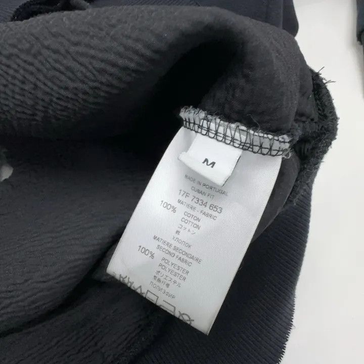 Givenchy Givenchy Black Distressed Sweatshirt for Unisex Size US M / EU 48-50 / 2 - 4 Thumbnail