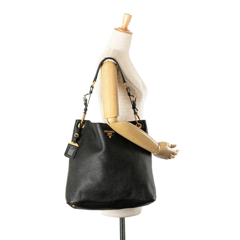 Prada Prada Prada BR4892 Calf Leather Shoulder Bag Leather Shoulder Bag BR4892 DUTY FREE for USA Size ONE SIZE - 11 Thumbnail