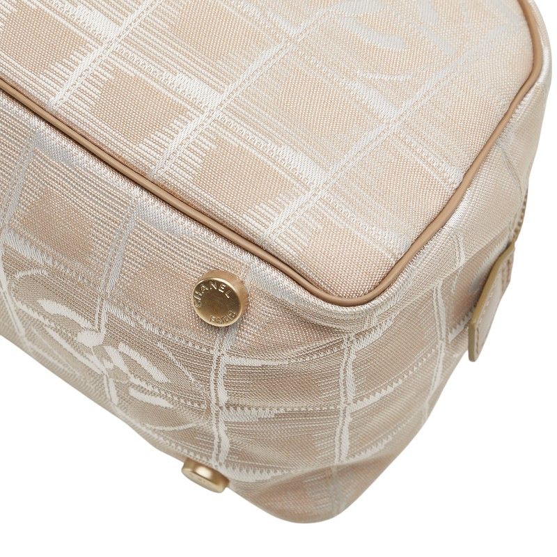 Chanel Chanel Chanel New Travel Line Nylon Leather Handbag Leather Handbag Size ONE SIZE - 8 Thumbnail