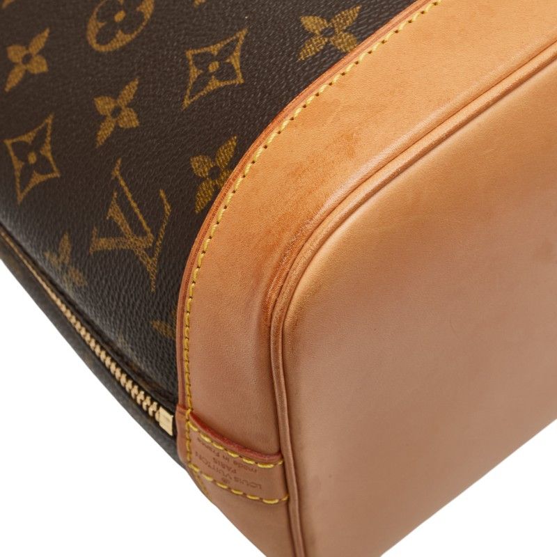 Louis Vuitton Louis Vuitton Louis Vuitton Alma Monogram Handbag Canvas Handbag M51130 DUTY FREE for USA Size ONE SIZE - 4 Thumbnail