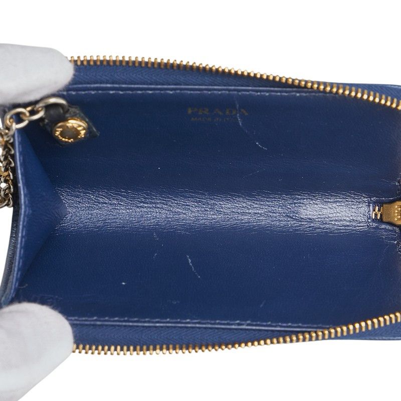 Prada Prada Prada Coin Case Leather Coin Case Leather Coin Case Size ONE SIZE - 8 Thumbnail