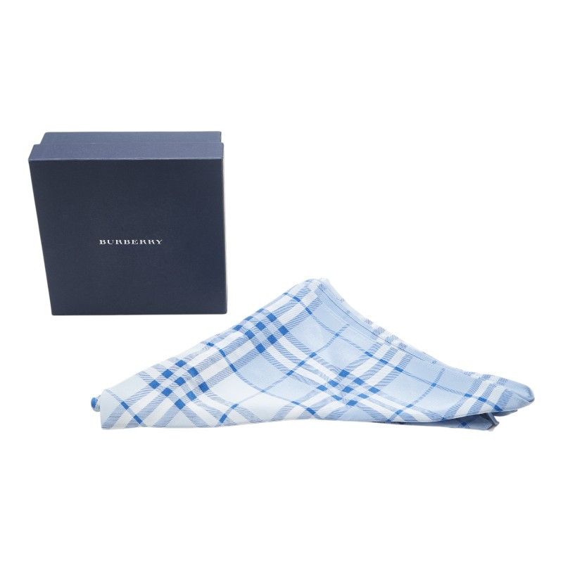 Burberry Burberry Burberry Check Silk Scarf Others Scarf DUTY FREE for USA Size ONE SIZE - 7 Thumbnail