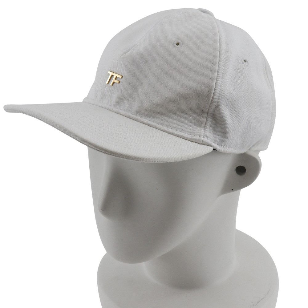 Tom Ford Tom Ford Tom Ford TF Logo Cotton Baseball Cap Cotton Hats WH002T TCN008 DUTY FREE for USA Size ONE SIZE - 2 Thumbnail