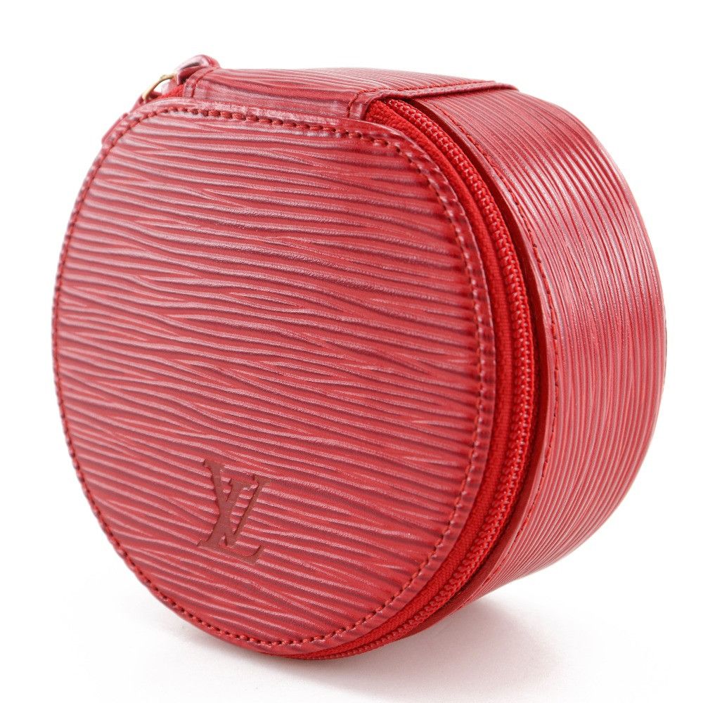 Louis Vuitton Louis Vuitton Louis Vuitton Ecrin Bijoux 10 Epi Leather Jewelry Case Leather Other M48217 DUTY FREE for USA Size ONE SIZE - 2 Thumbnail