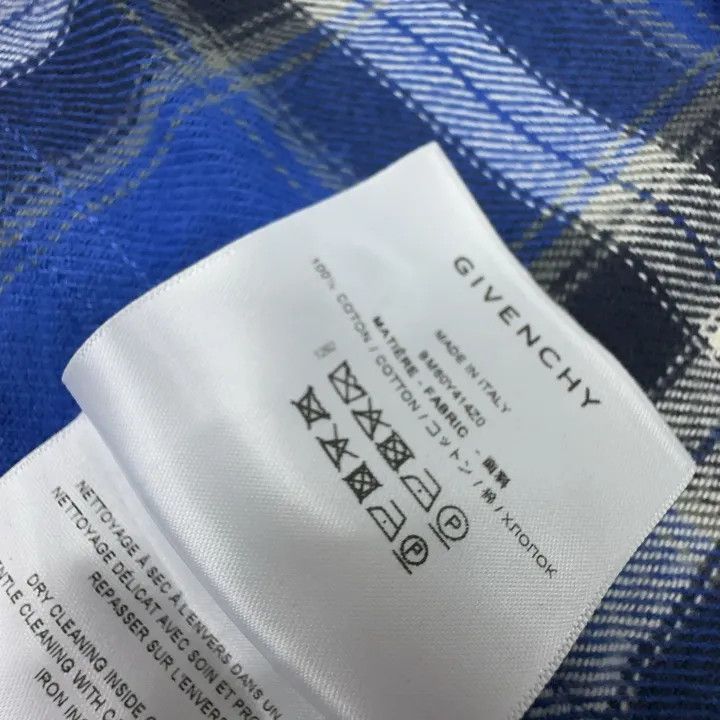 Givenchy Givenchy Plaid Long Sleeve Casual Shirt for Men Size US M / EU 48-50 / 2 - 7 Thumbnail
