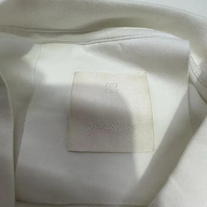 Givenchy Givenchy White Letter Print Slim Fit T-Shirt Size US M / EU 48-50 / 2 - 7 Thumbnail