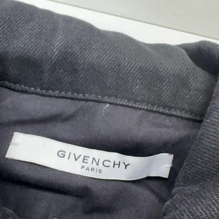 Givenchy Givenchy Denim Jacket with Tie Detail Size US S / EU 44-46 / 1 - 5 Thumbnail