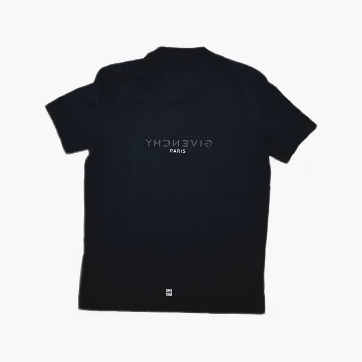 Givenchy Givenchy SS21 Black Logo Short Sleeve T-Shirt Size US L / EU 52-54 / 3 - 3 Thumbnail