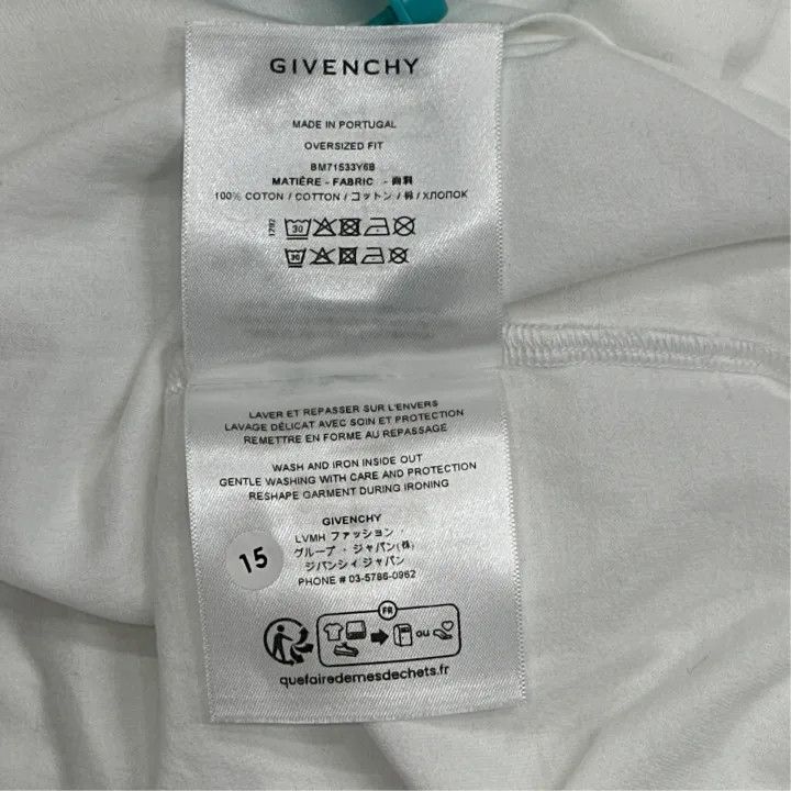 Givenchy Givenchy Logo Print Relaxed Fit T-Shirt Size US M / EU 48-50 / 2 - 2 Thumbnail