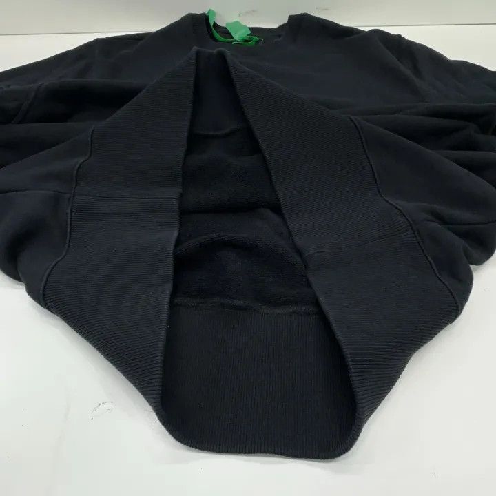 Givenchy Givenchy Black Logo Print Long Sleeve Sweatshirt Size US S / EU 44-46 / 1 - 10 Thumbnail