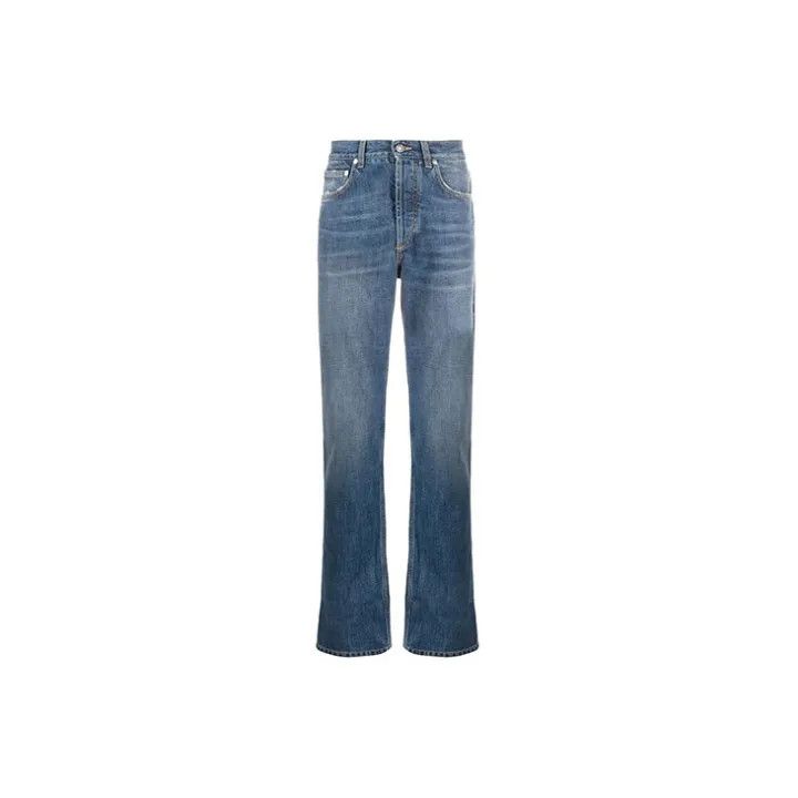 Givenchy Givenchy Men's Stone Washed Straight Leg Jeans Size US 29 - 2 Thumbnail