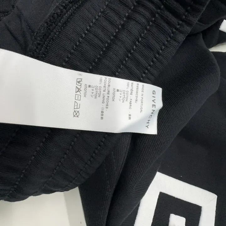 Givenchy Givenchy Black Casual Drawstring Shorts for Men Size US 27 - 6 Thumbnail