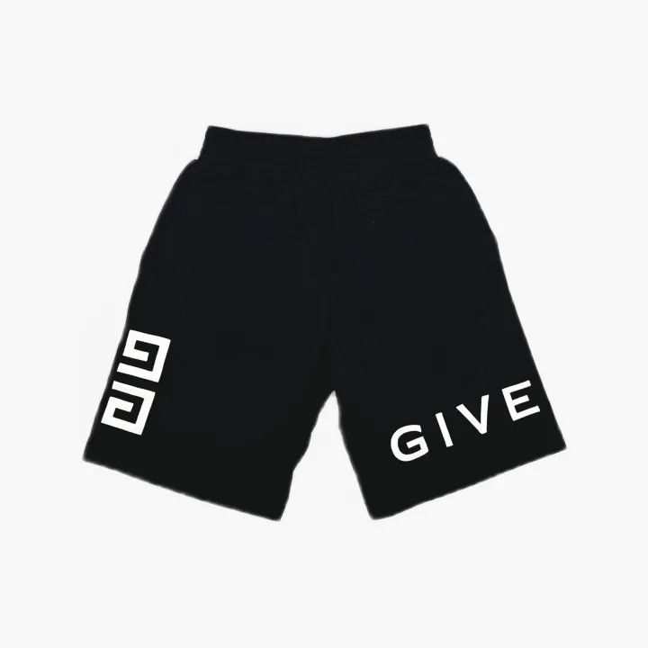 Givenchy Givenchy Black Casual Drawstring Shorts for Men Size US 27 - 3 Thumbnail