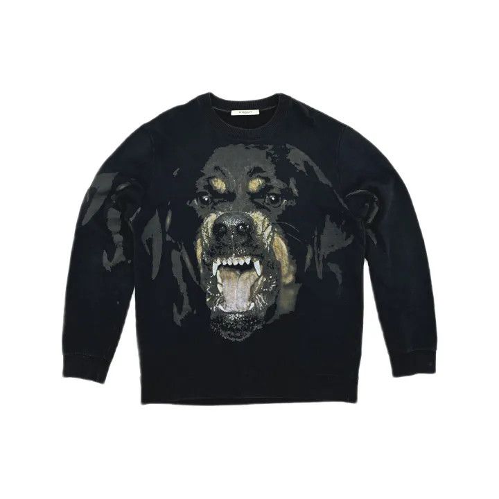 Givenchy Givenchy Classic Dog Print Long Sleeve Sweatshirt Size US L / EU 52-54 / 3 - 2 Thumbnail