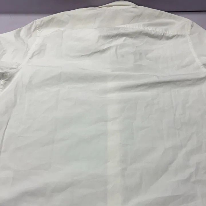 Givenchy Givenchy White Long Sleeve Button-Up Shirt Size US M / EU 48-50 / 2 - 7 Thumbnail