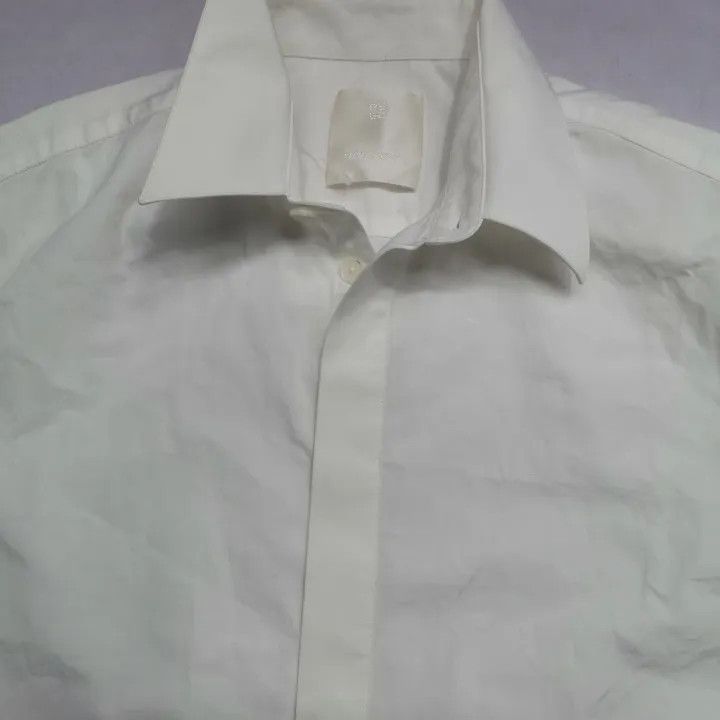 Givenchy Givenchy White Long Sleeve Button-Up Shirt Size US M / EU 48-50 / 2 - 8 Thumbnail