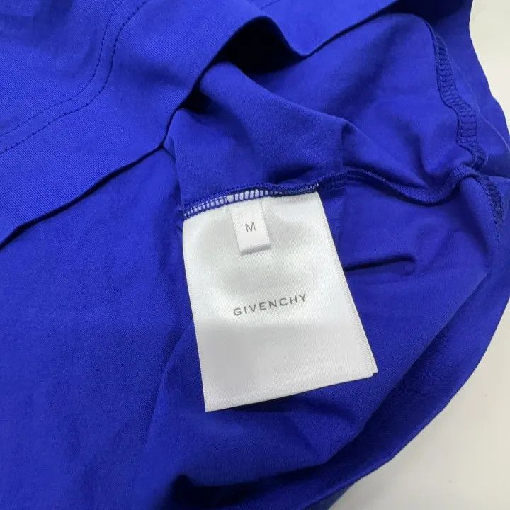 Givenchy Givenchy Blue Logo Print Short Sleeve T-Shirt Size US M / EU 48-50 / 2 - 4 Thumbnail