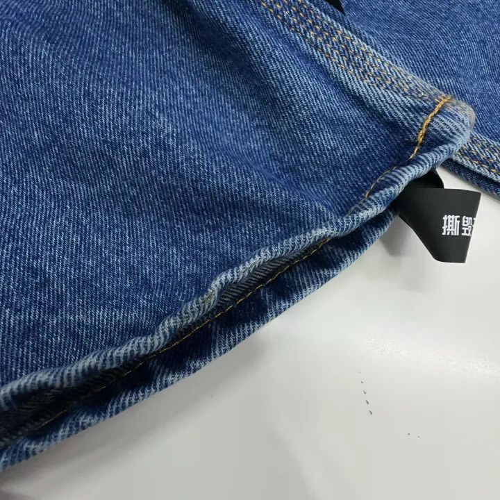 Givenchy Givenchy SS23 Distressed Straight Leg Jeans Size US 31 - 5 Thumbnail