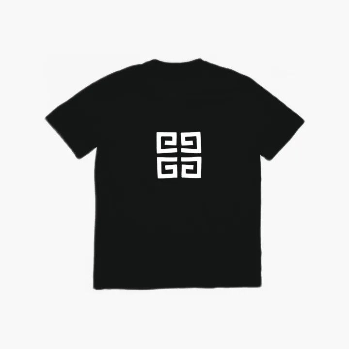 Givenchy Givenchy Black Logo Embroidered Short Sleeve T-Shirt Size US XL / EU 56 / 4 - 3 Thumbnail