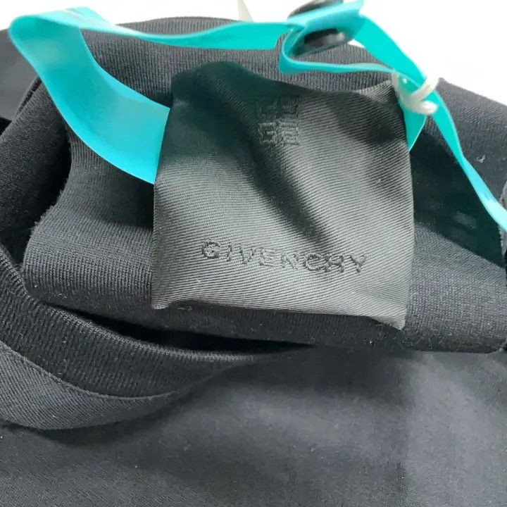 Givenchy Givenchy Black Logo Embroidered Short Sleeve T-Shirt Size US XL / EU 56 / 4 - 6 Thumbnail